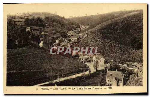 Cartes postales Vire Les Vaux La Vallee De Canvie