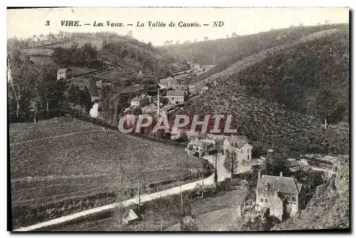 Cartes postales Vire Les Vaux La Vallee de Canvie