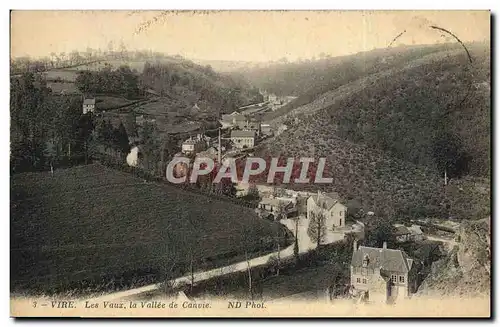 Cartes postales Vire Les Vaux La Vallee de Canvie