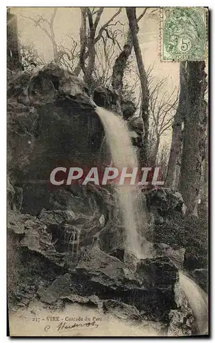 Cartes postales Vire Cascade du Parc