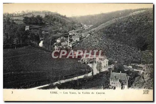 Cartes postales Vire Les Vaux la Vallee de Canvie