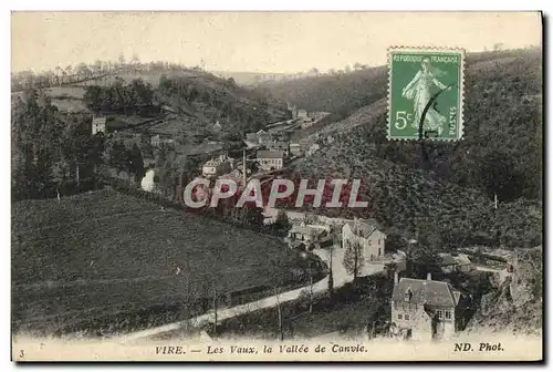 Cartes postales Vire Les Vaux la Vallee de Canvie