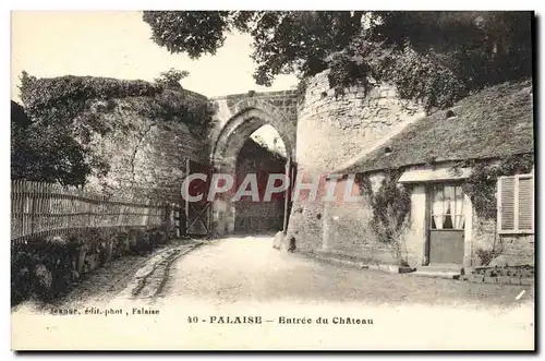 Cartes postales Falaise Entree du Chateau