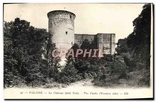 Cartes postales Falaise Le Chateau