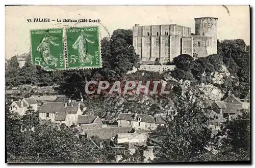 Cartes postales Falaise Le Chateau