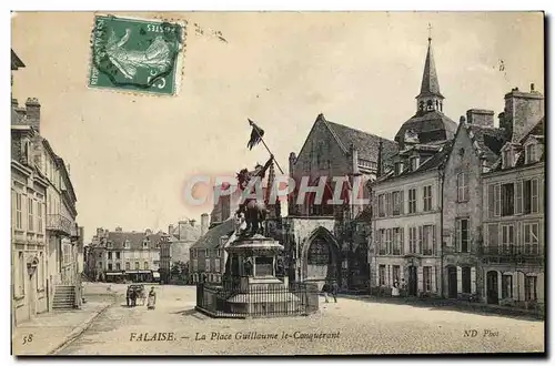 Cartes postales Falaise La Place Guillaurne le Conquerant