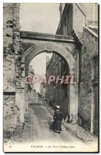 Cartes postales Falaise La Porte Philippe Jean