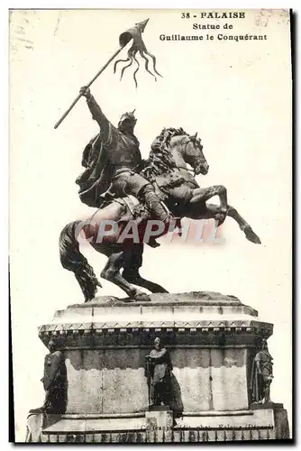 Ansichtskarte AK Falaise Statue de Guillaume le Conquerant