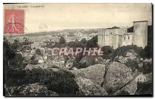 Cartes postales Falaise Vue generale