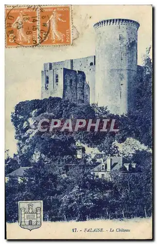 Cartes postales Falaise Le Chateau