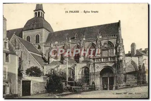 Cartes postales Falaise Eglise Trinite