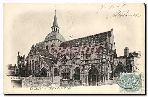 Cartes postales Falaise L'Eglise de la Trinite