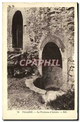 Cartes postales Falaise La Fontaine d'Arlette