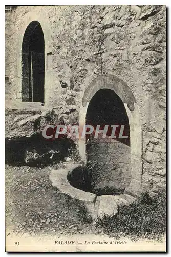 Cartes postales Falaise La Fontaine d'Arlette