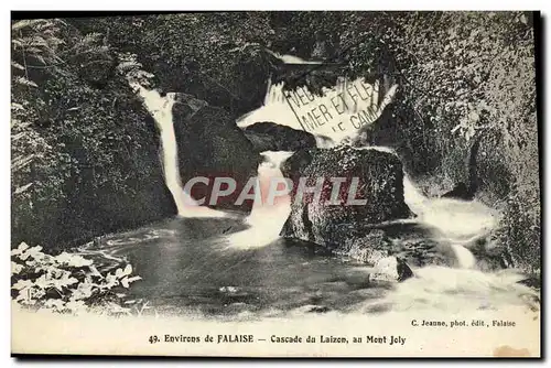 Ansichtskarte AK Environs de Falaise Cascade Du Laizon au Mont Joly