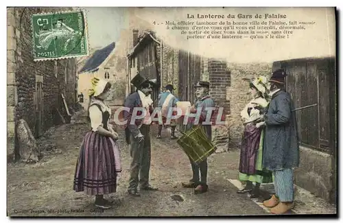 Cartes postales Falaise La lanterne du gars de Falaise Folklore Costume