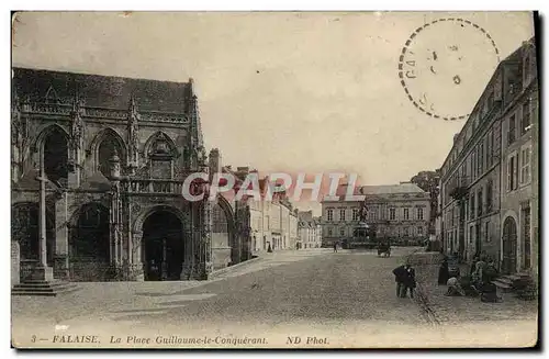 Cartes postales Falaise La Place Guillaume le Conquerant