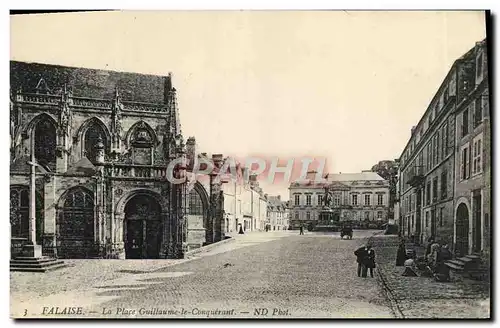 Cartes postales Falaise La Place Guillaume le Conquerant