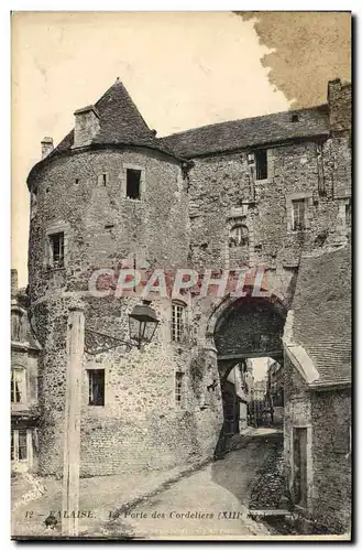 Cartes postales Falaise Porte des Cordeliers