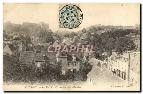 Cartes postales Falaise Le Val d&#39Ante les Maisons Blanches