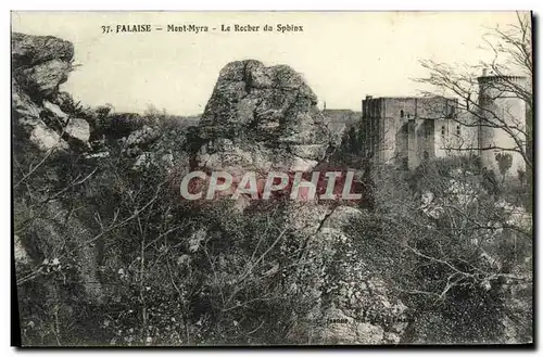 Cartes postales Falaise Mont Myra Le Rocher du Spbinx