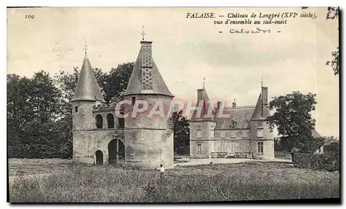 Ansichtskarte AK Falaise Chateau de Longpre