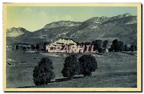 Cartes postales Villard De Lans Le clocher Le col de l&#39arc et le Cornafion