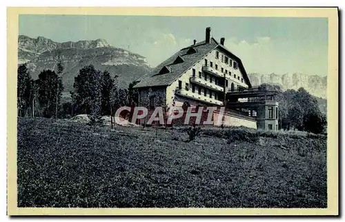 Cartes postales Villard De Lans Le Clocher et les grandes prairies