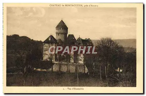 Ansichtskarte AK Chateau de Montrottier Pres d&#39Annecy Vue d&#39ensemble