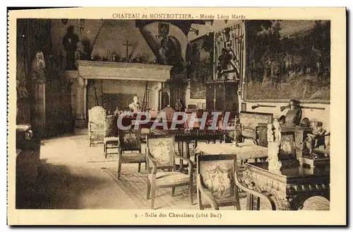 Cartes postales Chateau de Montrottier Musee Leon Mares Salle des chevaliers