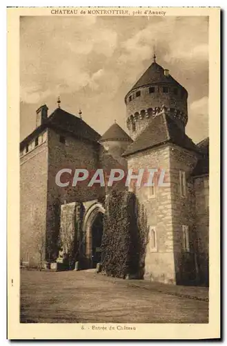 Ansichtskarte AK Chateau de Montrottier pres d&#39Annecy Entree du chateau