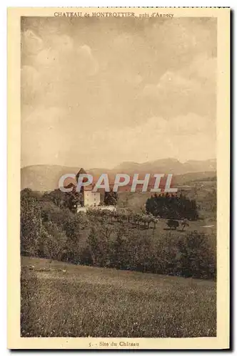 Cartes postales Chateau de Montrottier pres d&#39Annecy Site du chateau