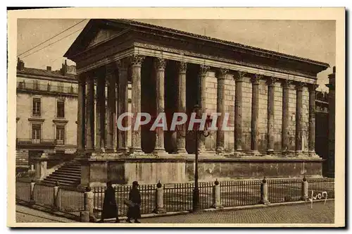 Ansichtskarte AK Nimes La Maison Carree