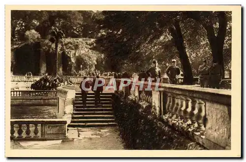 Cartes postales Nimes Jardin de la Fontaine