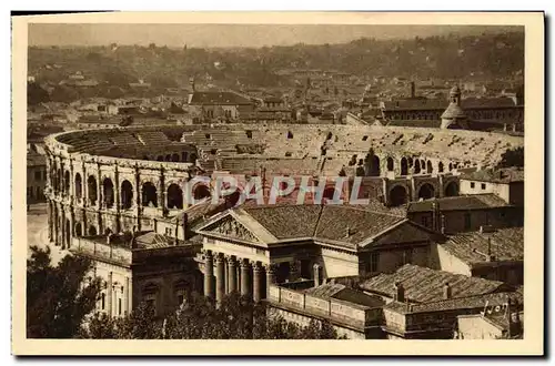 Cartes postales Nimes Les Arenes