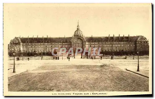 Ansichtskarte AK Paris Les Invalides Facade Sur l&#39esplanade