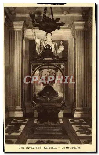 Cartes postales Paris Les Invalides La Cella Le Reliquaire