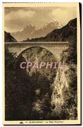 Cartes postales Luz St Sauveur Le Pont Napoleon