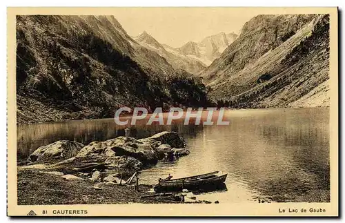 Cartes postales Cauterets Le lac de Gaube