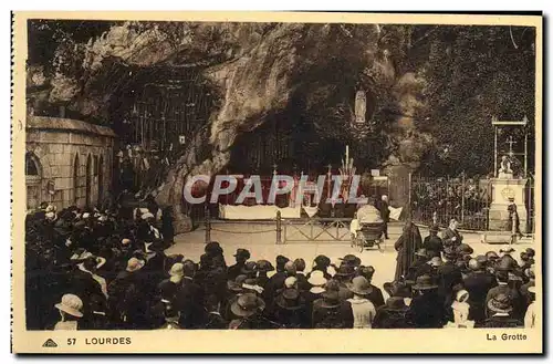 Cartes postales Lourdes La Grotte