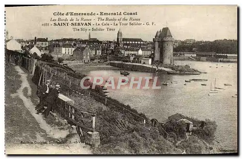 Cartes postales Saint Servan La Cale La Tour Solidor