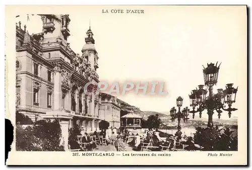 Cartes postales Monte Carlo Les Terrasses du Casino