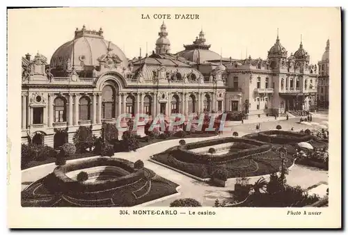 Cartes postales Monte Carlo Le Casino