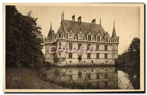 Cartes postales Chateaux De La Loire Chateau d&#39Azay le Rideau