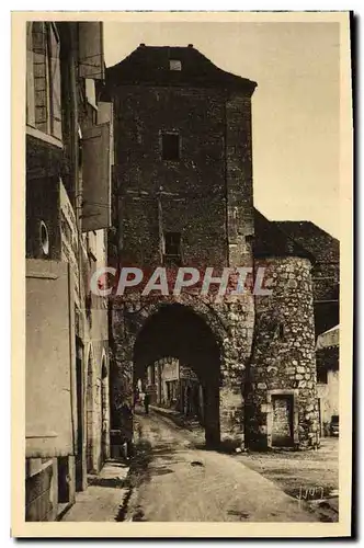 Cartes postales Chateaux De La Loire Chateau Rocamadour La Porte Salmon