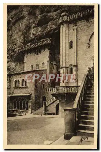 Cartes postales Rocamadour Le parvis