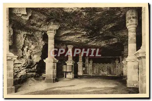 Ansichtskarte AK Rocamadour Interieur de la Grotte de la Mise au Tombeau