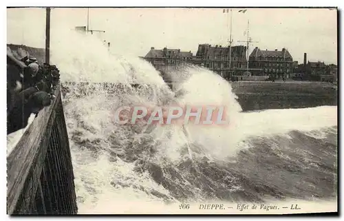 Cartes postales Dieppe Effet de Vagues