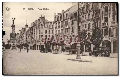 Cartes postales Reims Place d&#39Erlon