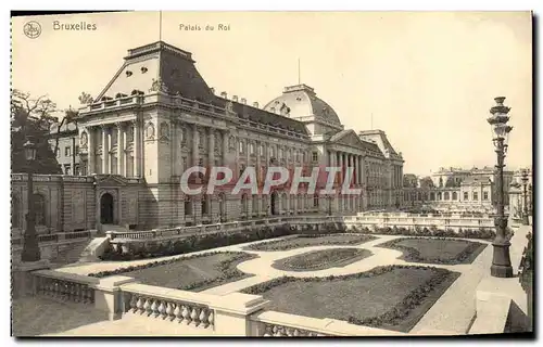 Cartes postales Bruxelles Palais du Roi